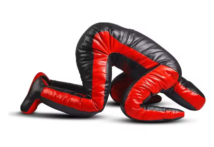 Grappling Jiu Jitsu Dummy Adult Size – Unfilled PU Leather MMA Wrestling & BJJ Training Mannequin – Multipurpose Martial Arts Practice Partner for Brazilian Jiu Jitsu, MMA, Wrestling & Judo