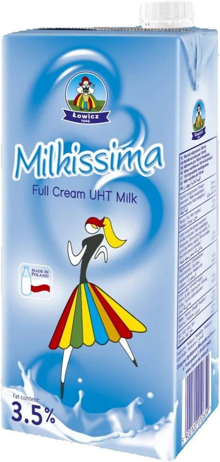 Milkissima Full Cream UHT Milk 1L