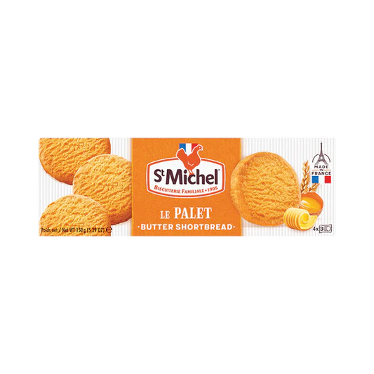 St. Michel Palets – Butter Shortbread Cookies (150g)  St. Michel Palets Butter Shortbread Cookies