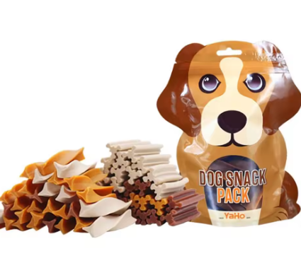 Yaho Dog Munchy Sticks 120g – Dental Chew Treats for Teeth Cleaning & Fresh Breath – Dog Snacks with Vitamins & Minerals for Small Medium Large Dogs (3+ Months)