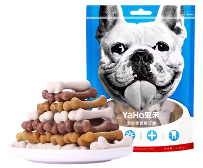 Yaho Dog Dental Chew Bone 25g – Natural Dog Treats for Teeth Cleaning & Oral Care – Digestive Health Chews with Vitamins & Minerals for Small Medium Large Dogs